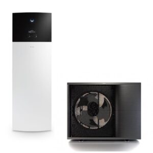 DAIKIN šilumos siurblys oro-vandens 7,95kW ELVH12S23E9W+ ERRA08EW1 su 230l. boileriu