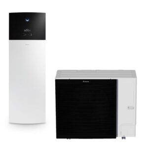 DAIKIN šilumos siurblys oro-vandens 12,44kW EBVH11S18D9W+ ERLA11DW1 su 180l. boileriu