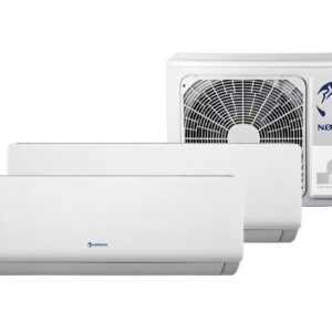 Nordis multi split unit 5.1/5.2kW su dvejais vidaus vienetai FMA-18I2HD/DVO + NOV09TC1 ir NOV12TC1