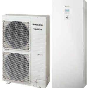 PANASONIC oro-vandens šilumos siurblys R32 su integrated 185l. boileriu 12kW WH-ADC0916H9E8 / WH-UD12HE8